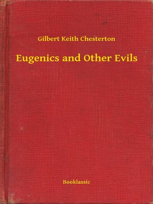 cover image of Eugenics and Other Evils